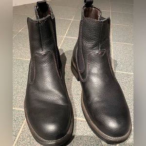 G.H. Bass & Company dark brown leather boots